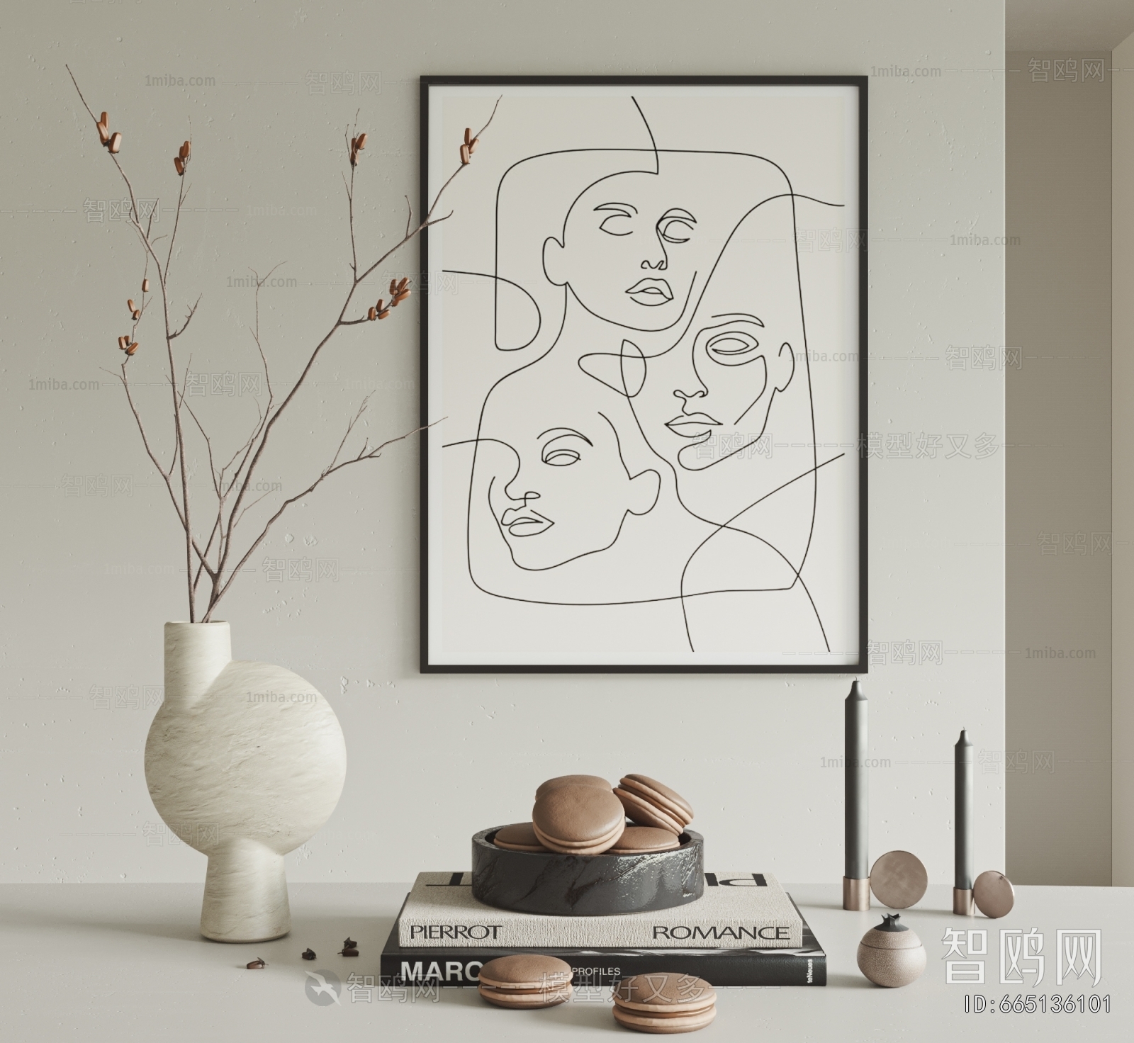 Wabi-sabi Style Decorative Set