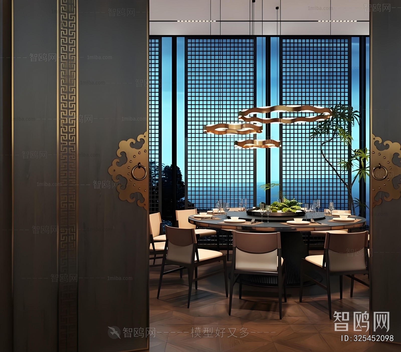 New Chinese Style Restaurant Box