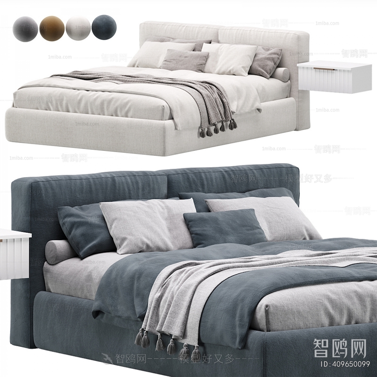 Modern Double Bed