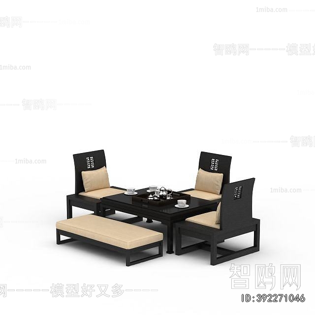 New Chinese Style Sofa Combination