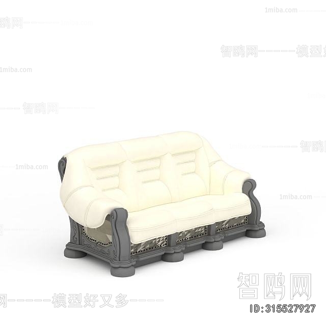 European Style Three-seat Sofa