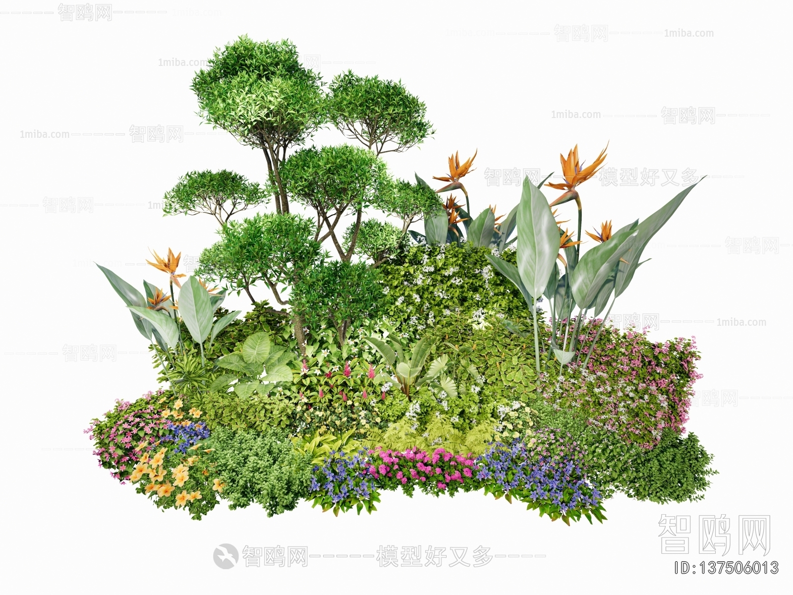 Modern Plant Pile