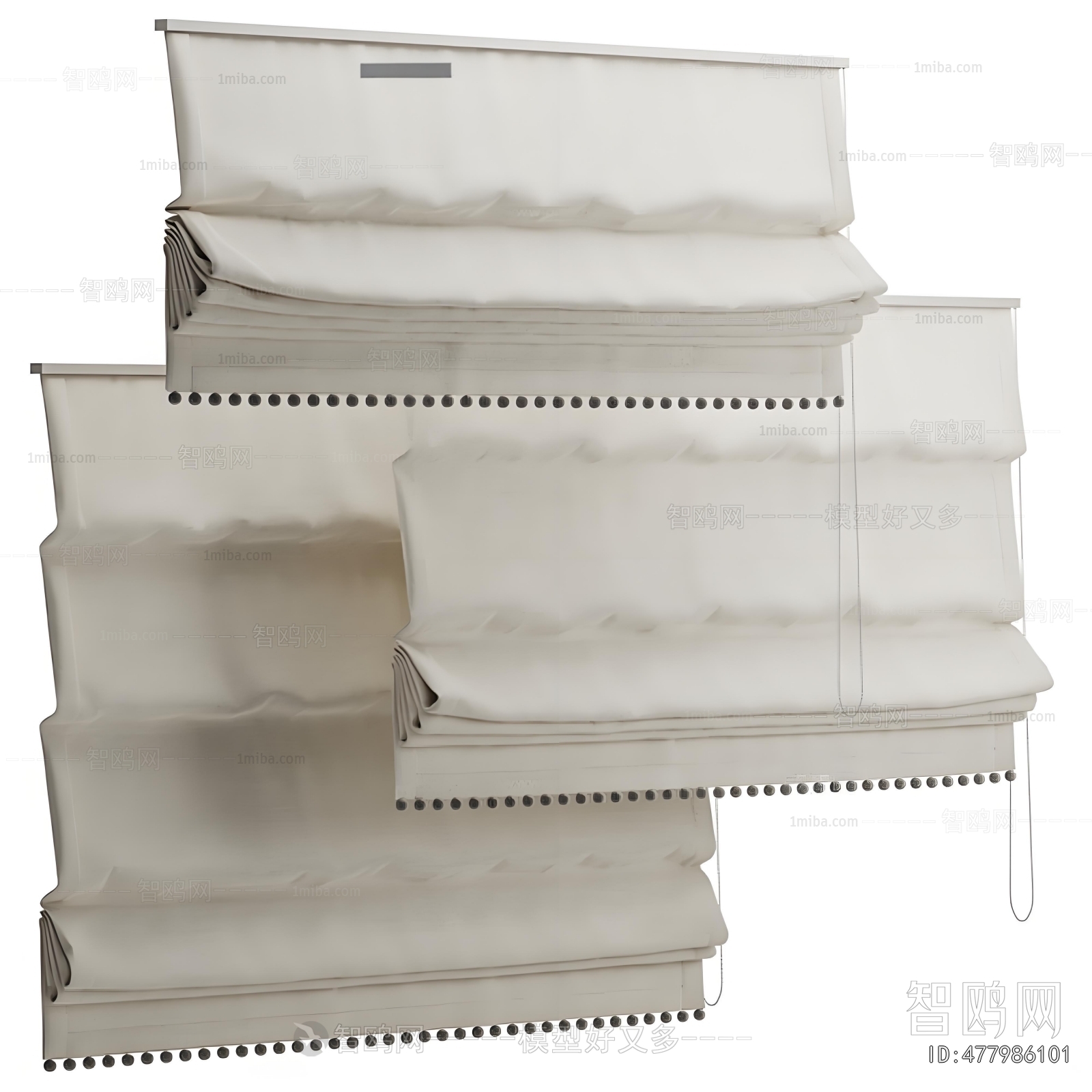 Modern Roman Curtain