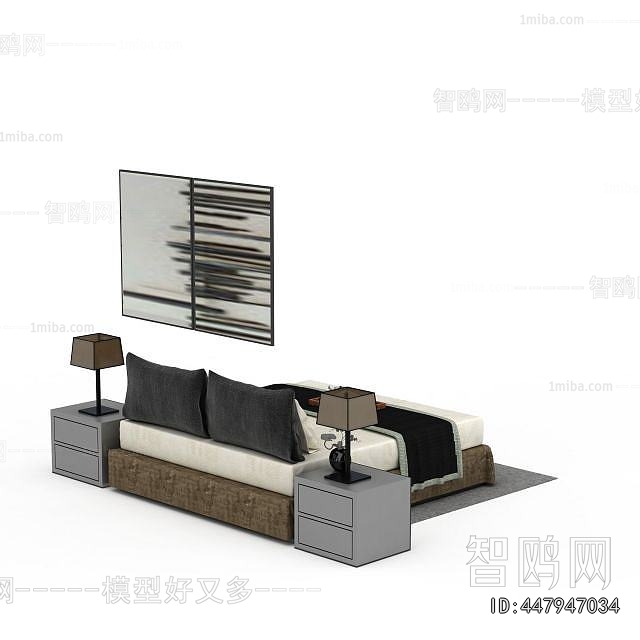 Modern Double Bed