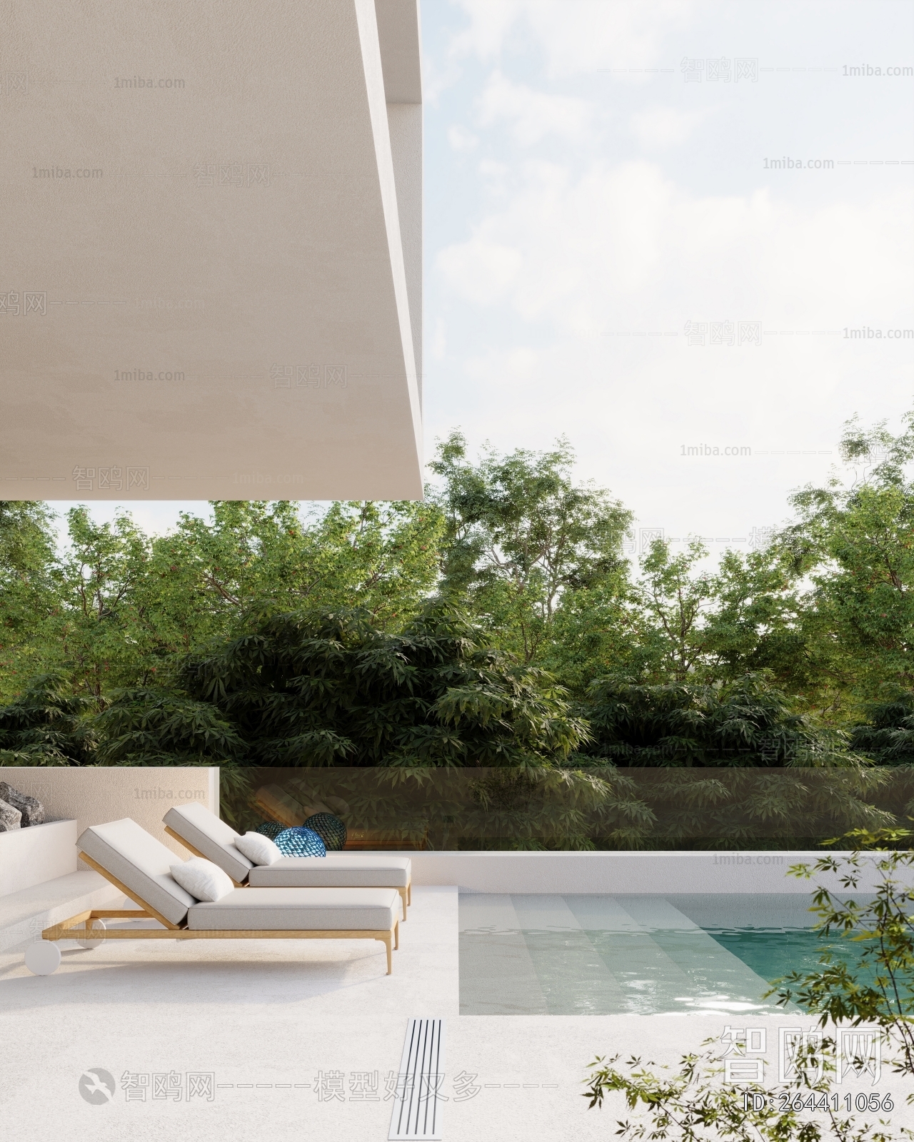 Modern Courtyard/landscape