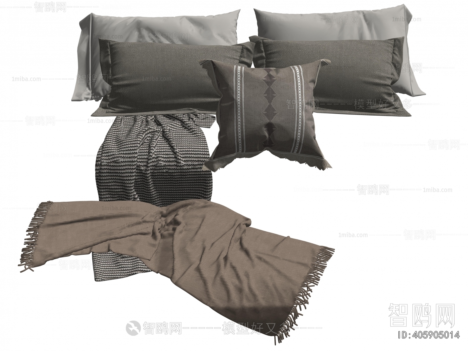 Wabi-sabi Style Pillow