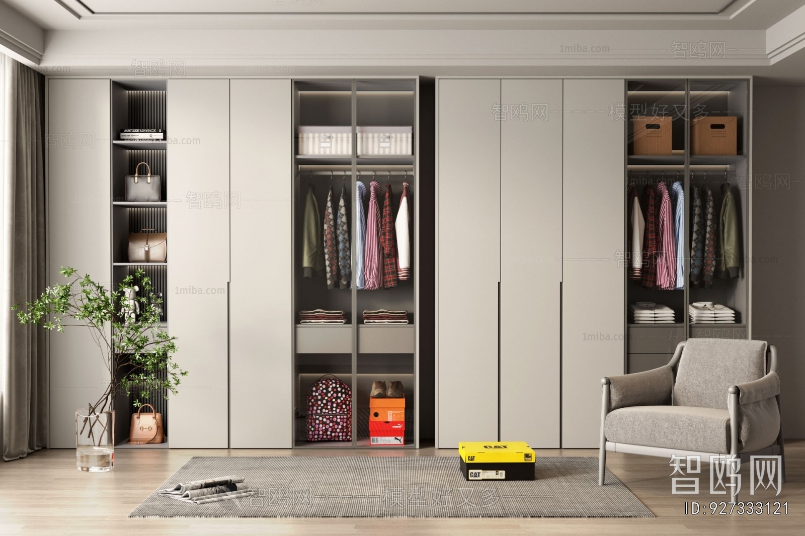 Modern The Wardrobe