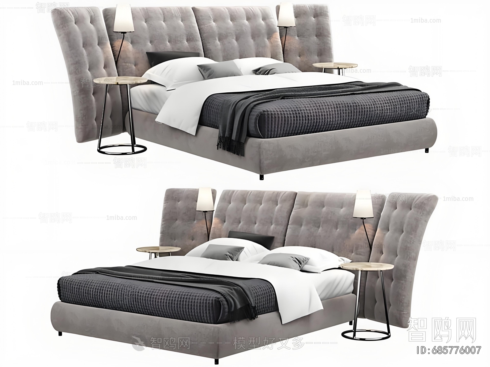 Modern Double Bed