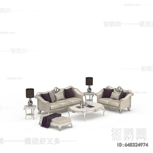 European Style Sofa Combination