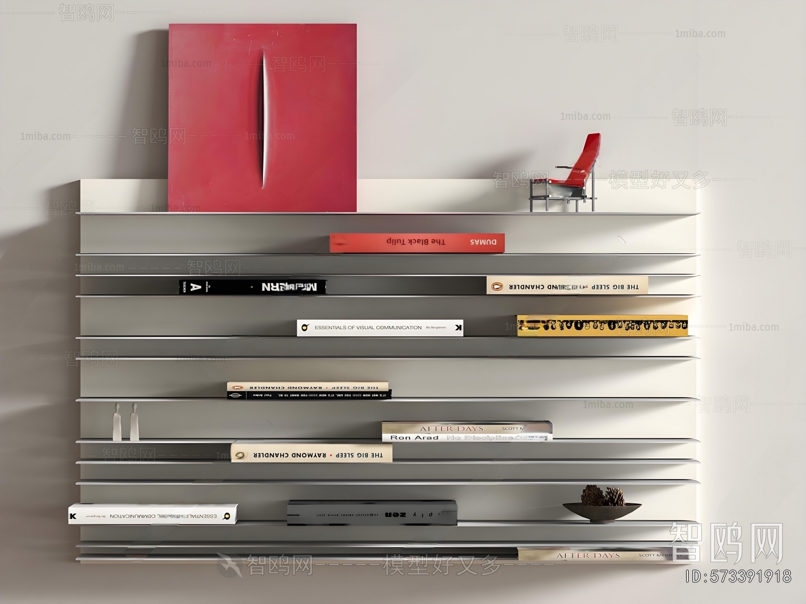 Modern Bookshelf