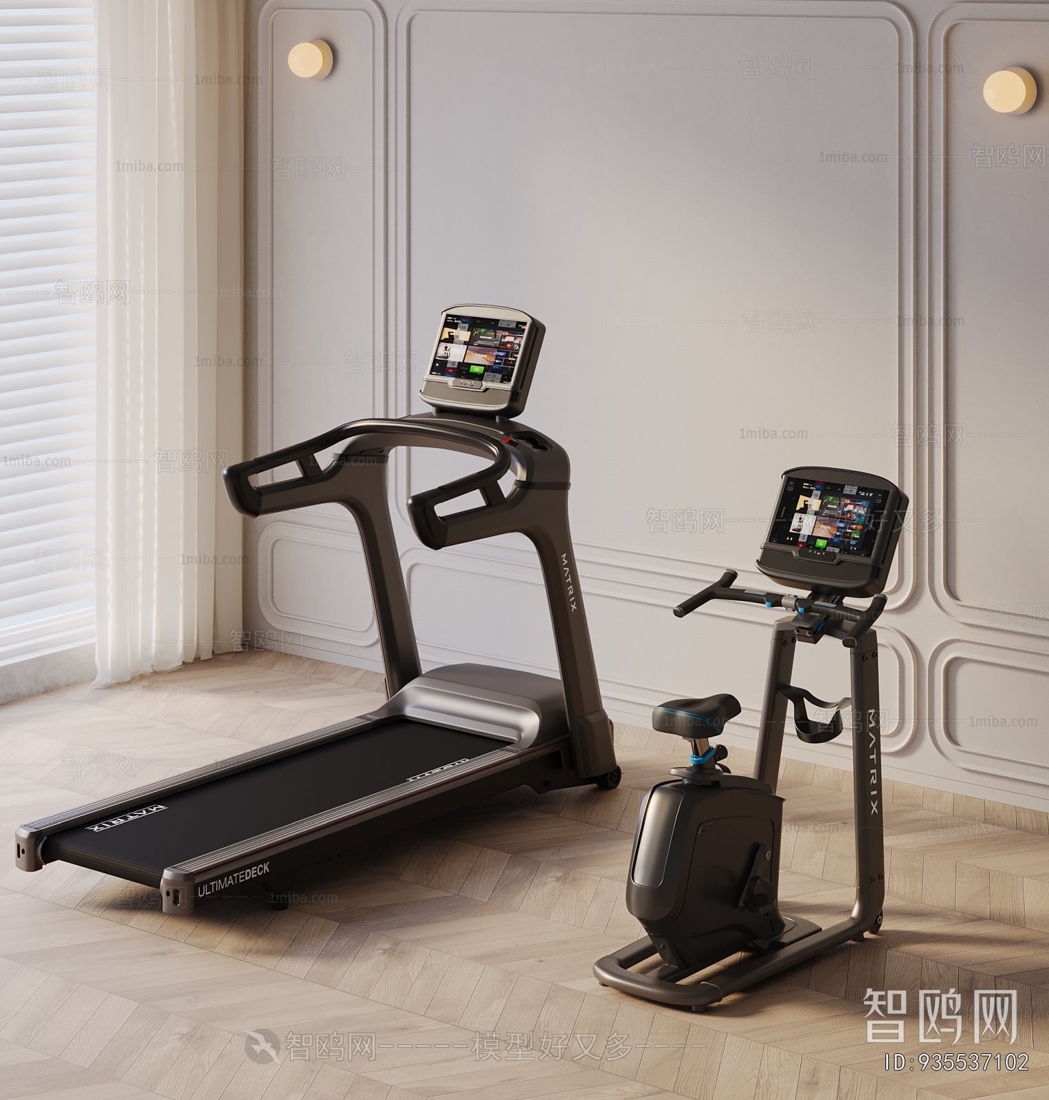 Modern Fitness Equipment