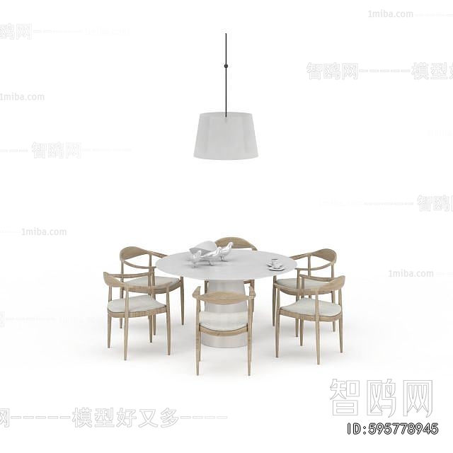 Nordic Style Dining Table And Chairs