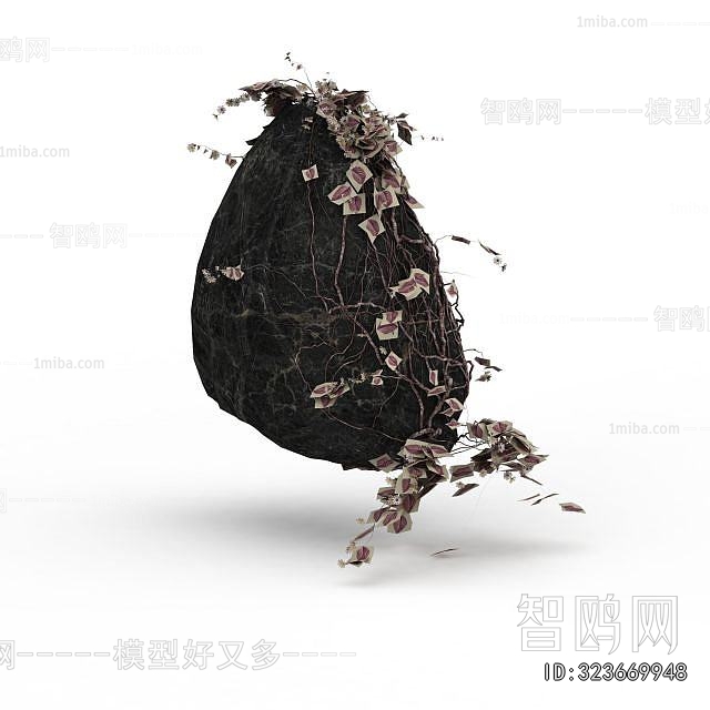 Modern Flowers And Grass