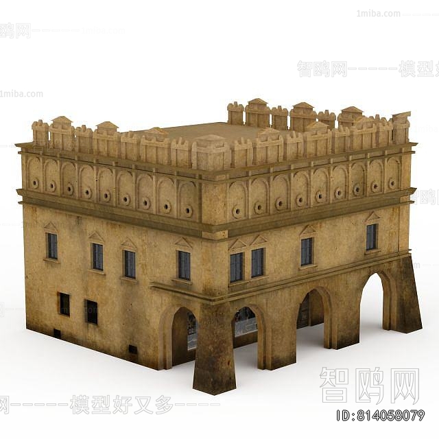 European Style Building Appearance