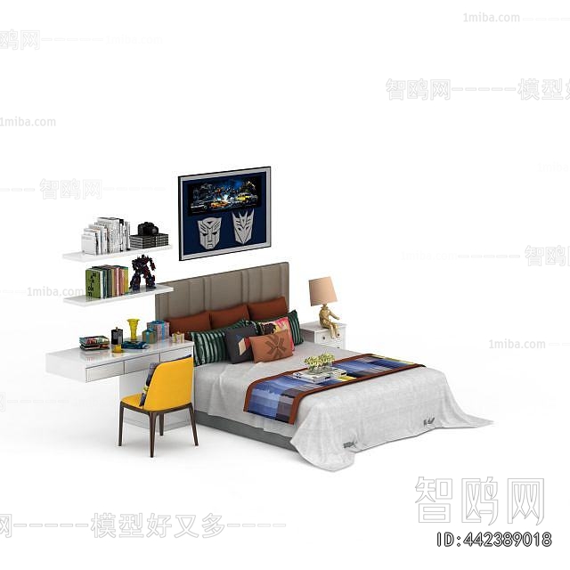 Modern Double Bed