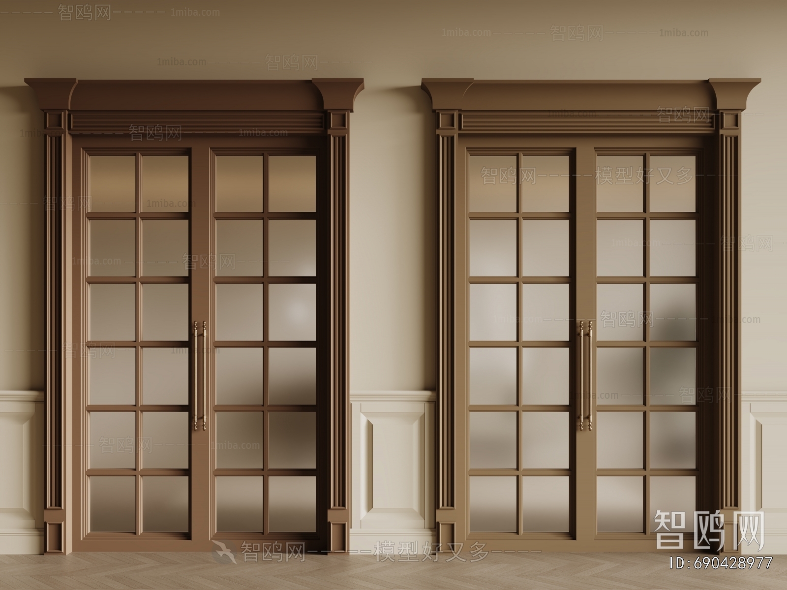 French Style Double Door