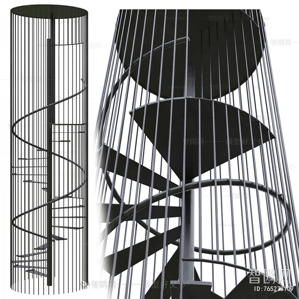 Modern Rotating Staircase