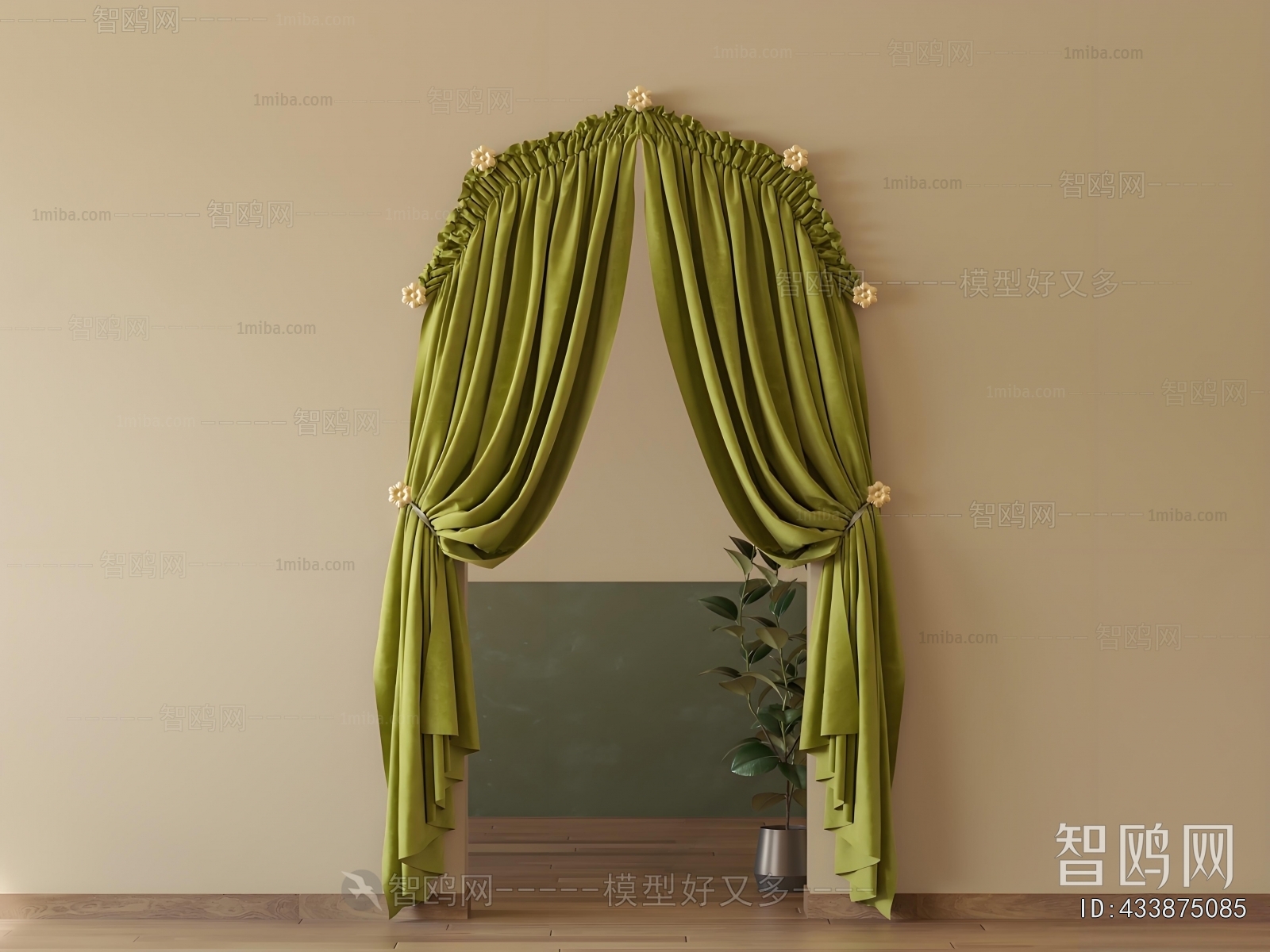 French Style The Curtain