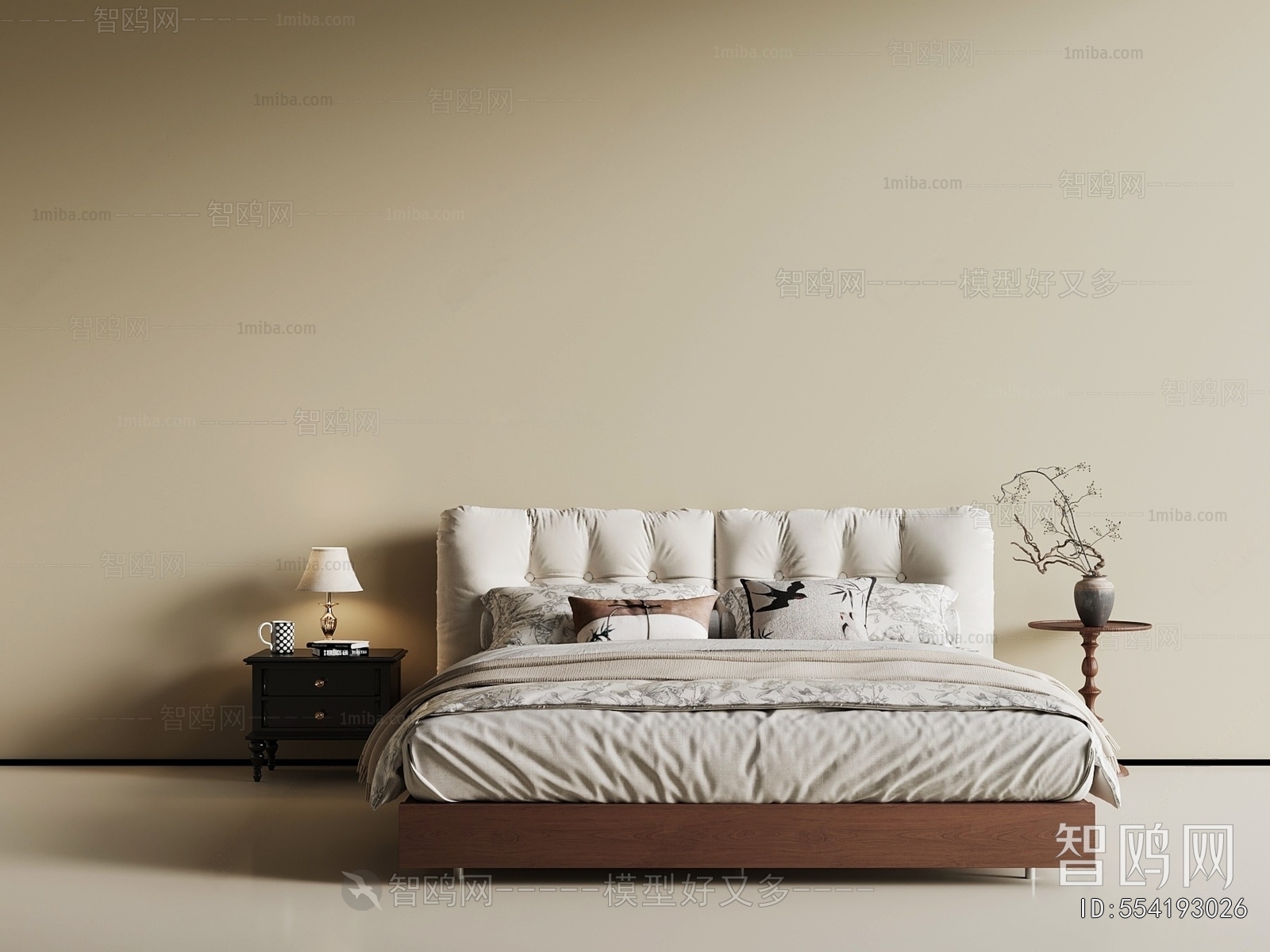 French Style Double Bed