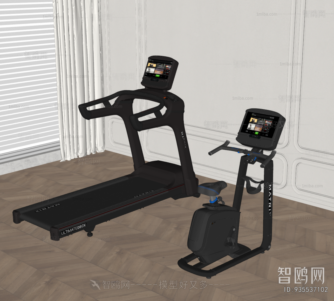 Modern Fitness Equipment