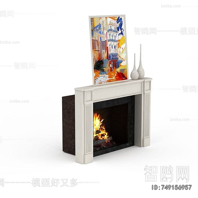European Style Fireplace