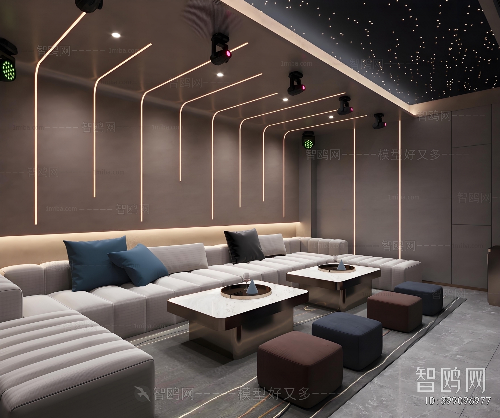 Modern Audiovisual Room