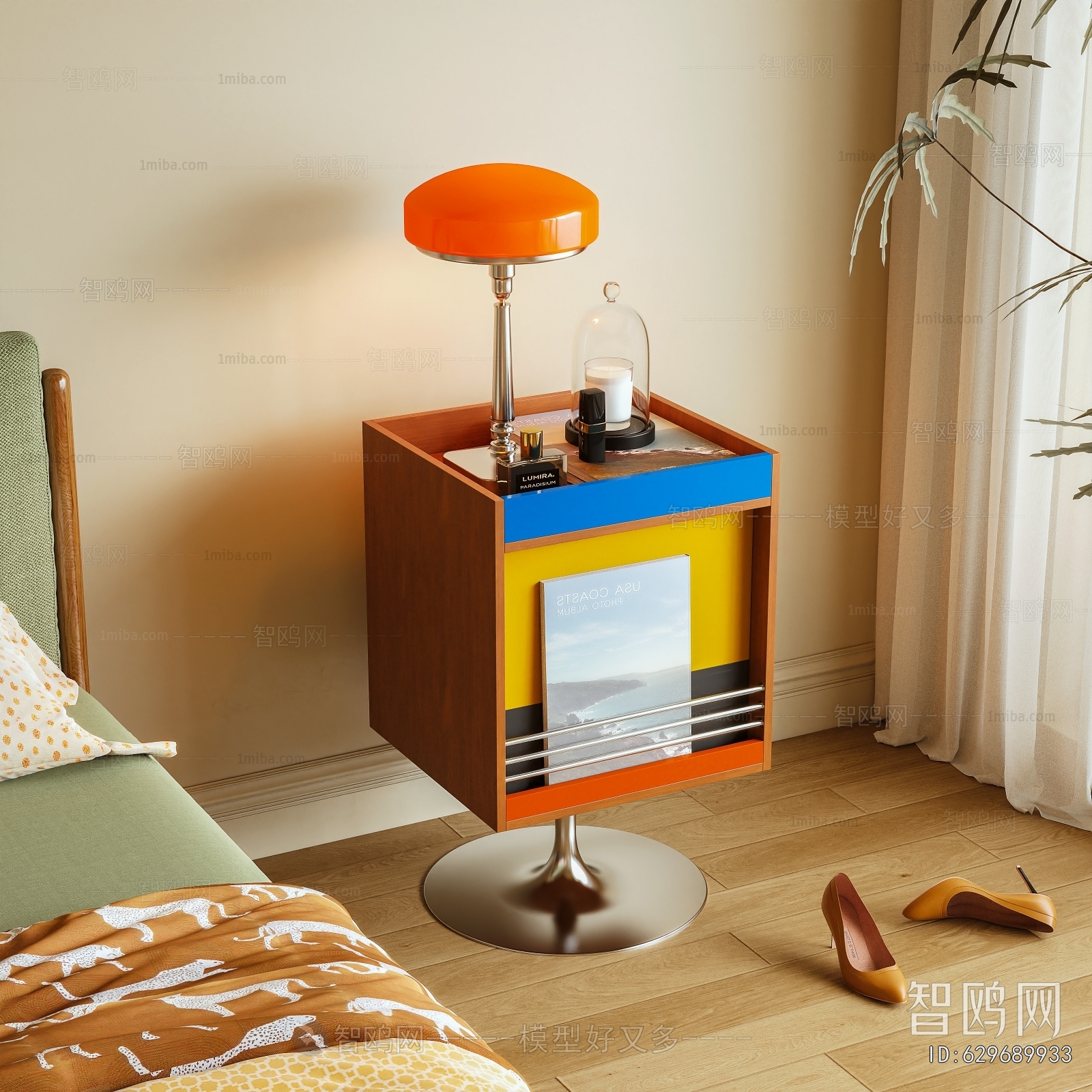 Modern Bedside Cupboard