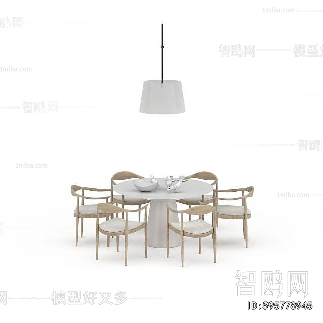 Nordic Style Dining Table And Chairs