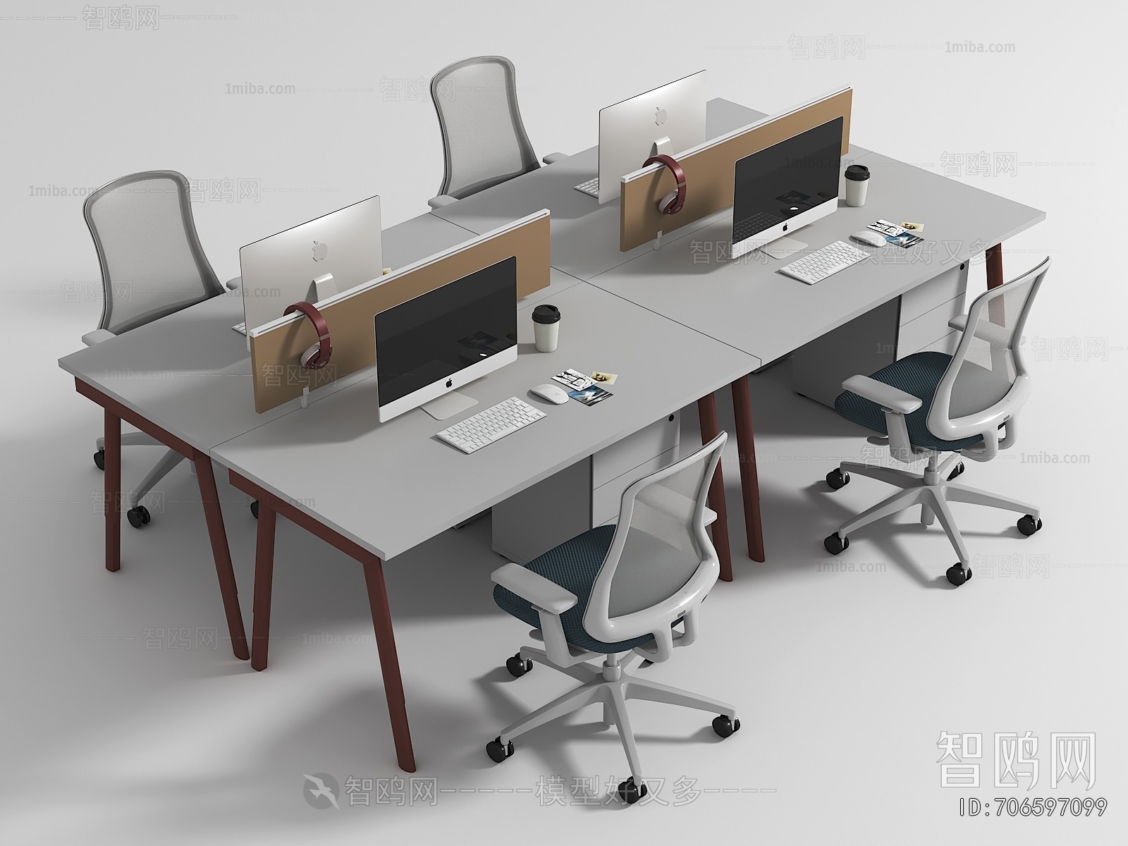 Modern Office Desk And Chair