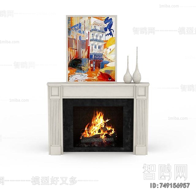European Style Fireplace