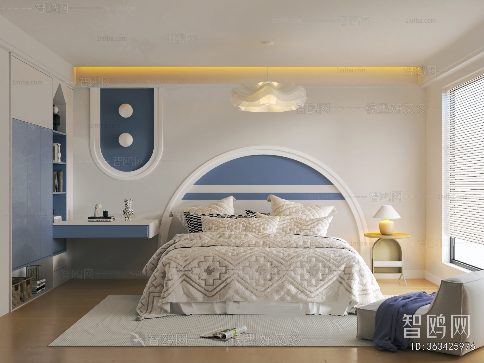Modern Boy's Room And Son's Room