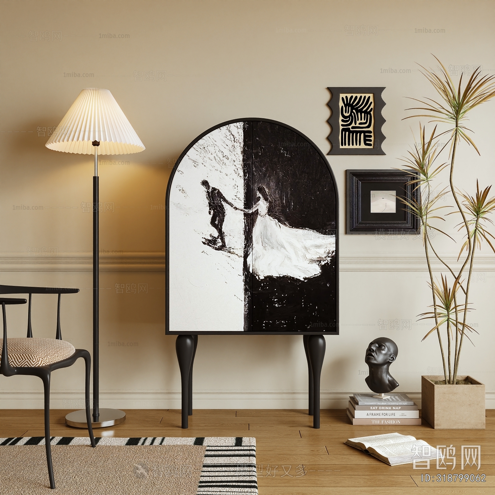 Modern Decorative Cabinet