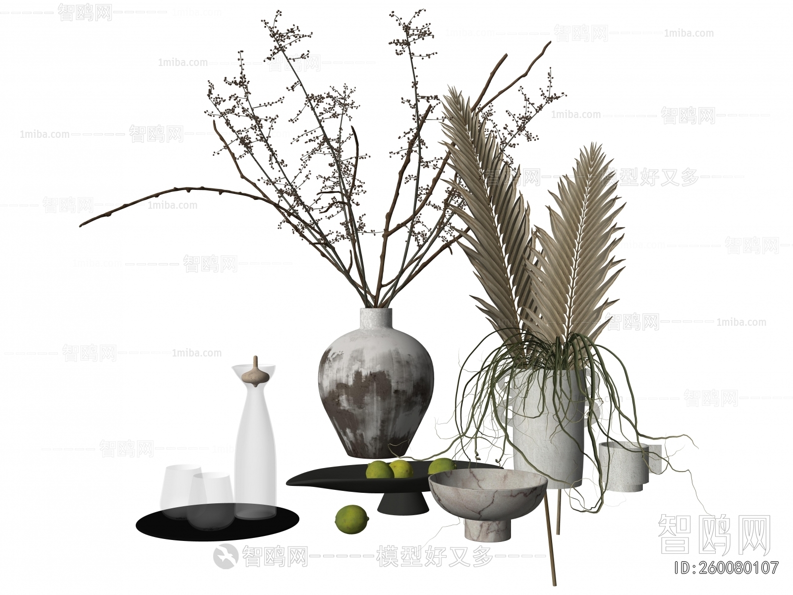 Wabi-sabi Style Decorative Set