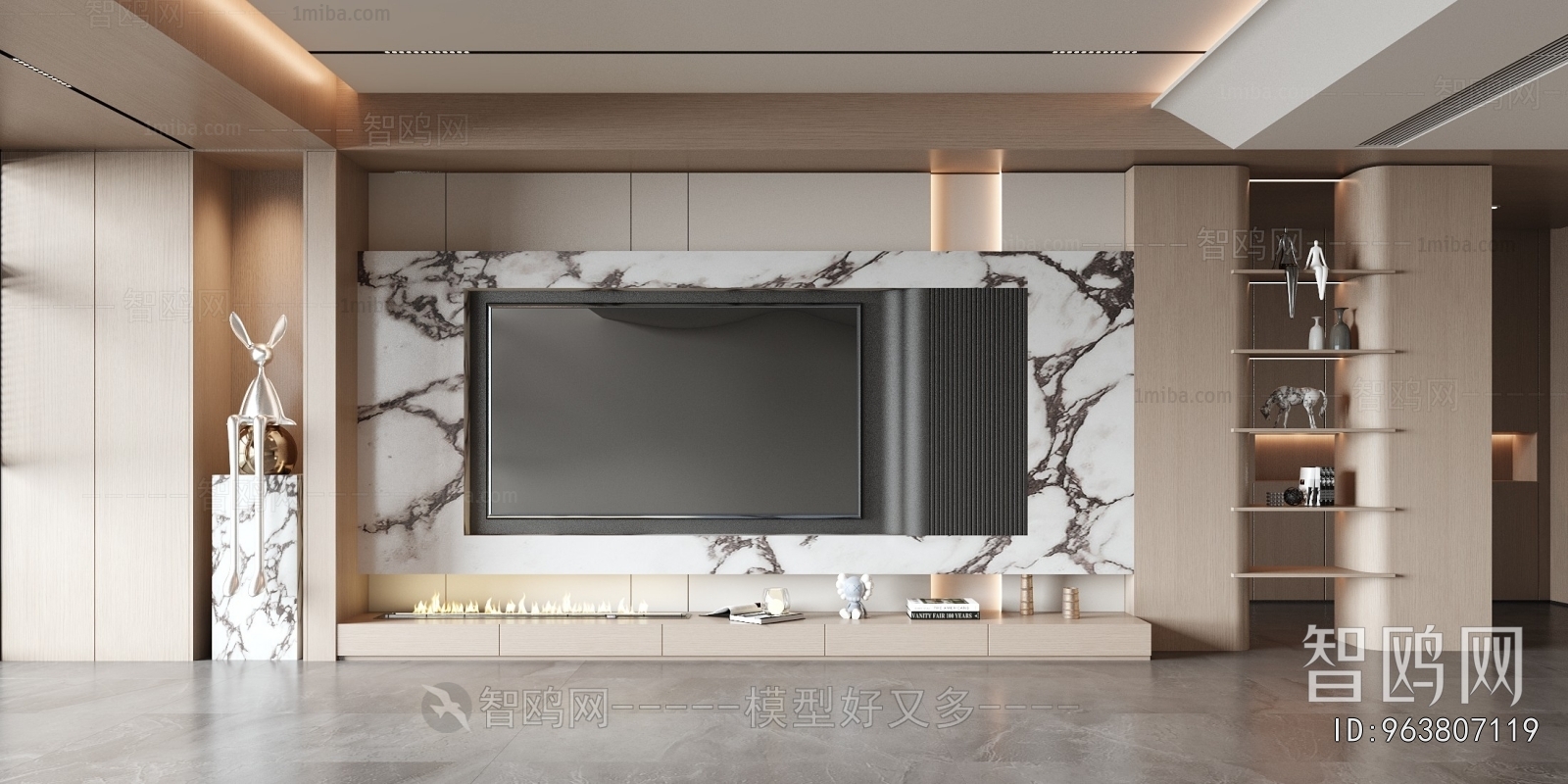 Modern TV Wall