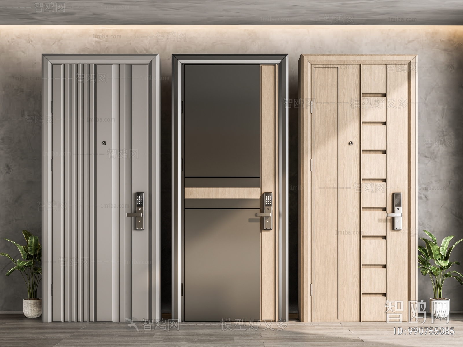 Modern Entrance Door