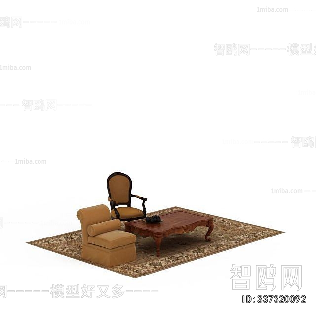 American Style Single Sofa