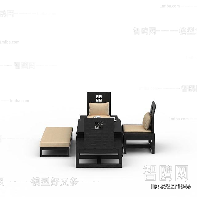 New Chinese Style Sofa Combination