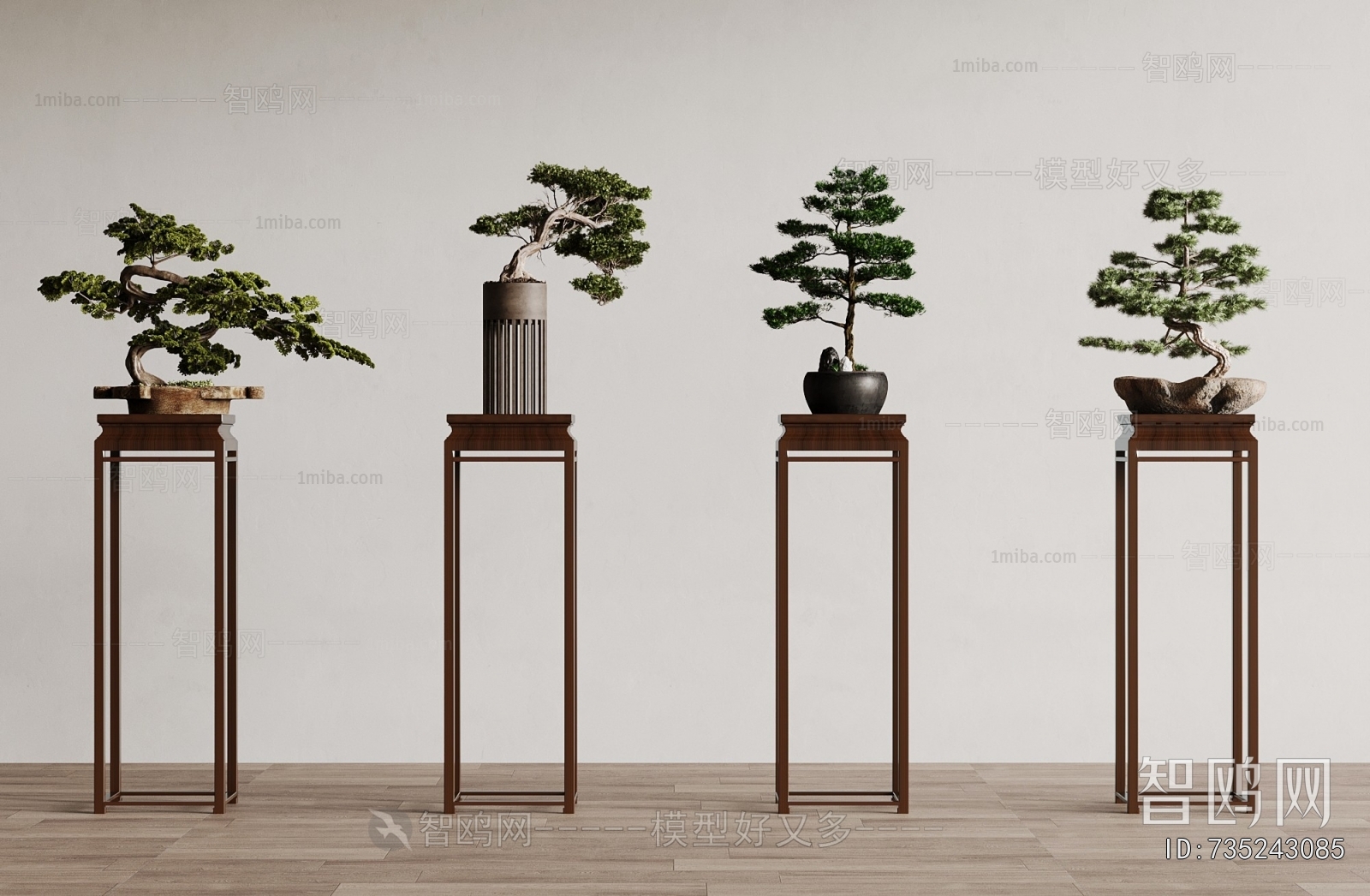 New Chinese Style Bonsai