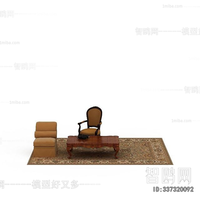 American Style Single Sofa