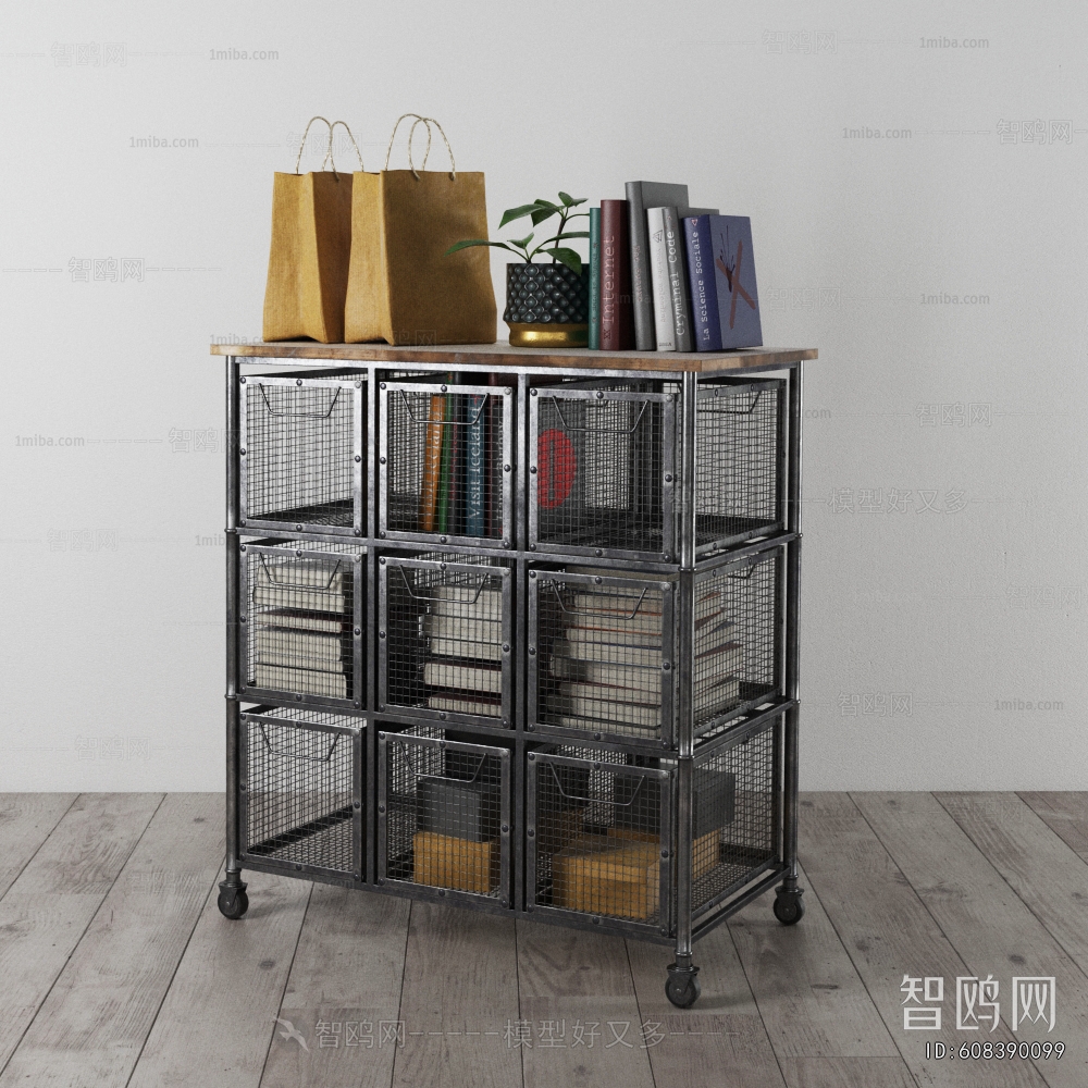 Industrial Style Bookshelf