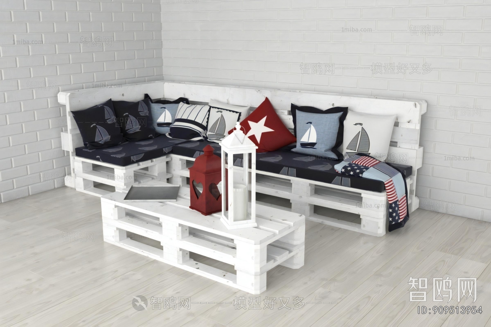 Nordic Style Sofa Combination