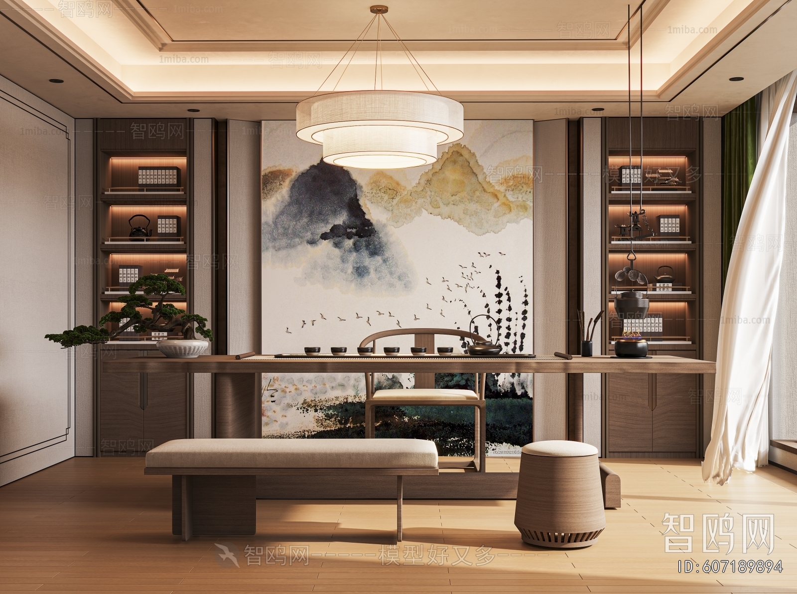 New Chinese Style Tea House