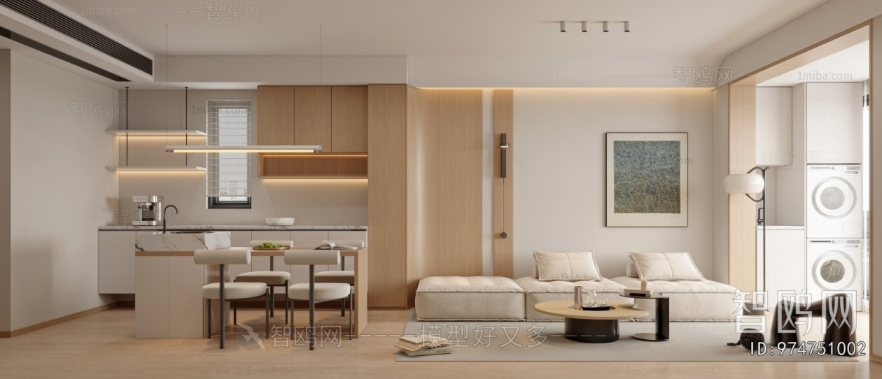 Nordic Style A Living Room