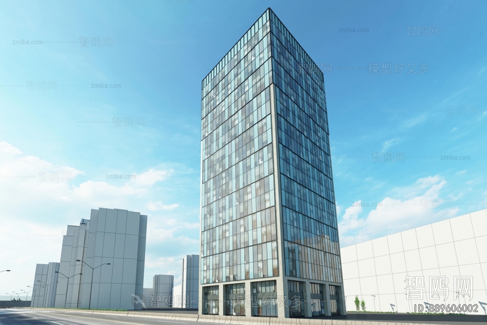 Modern Appearance Of Commercial Building