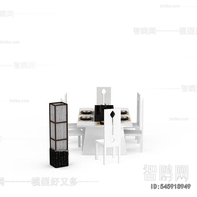 New Chinese Style Dining Table And Chairs