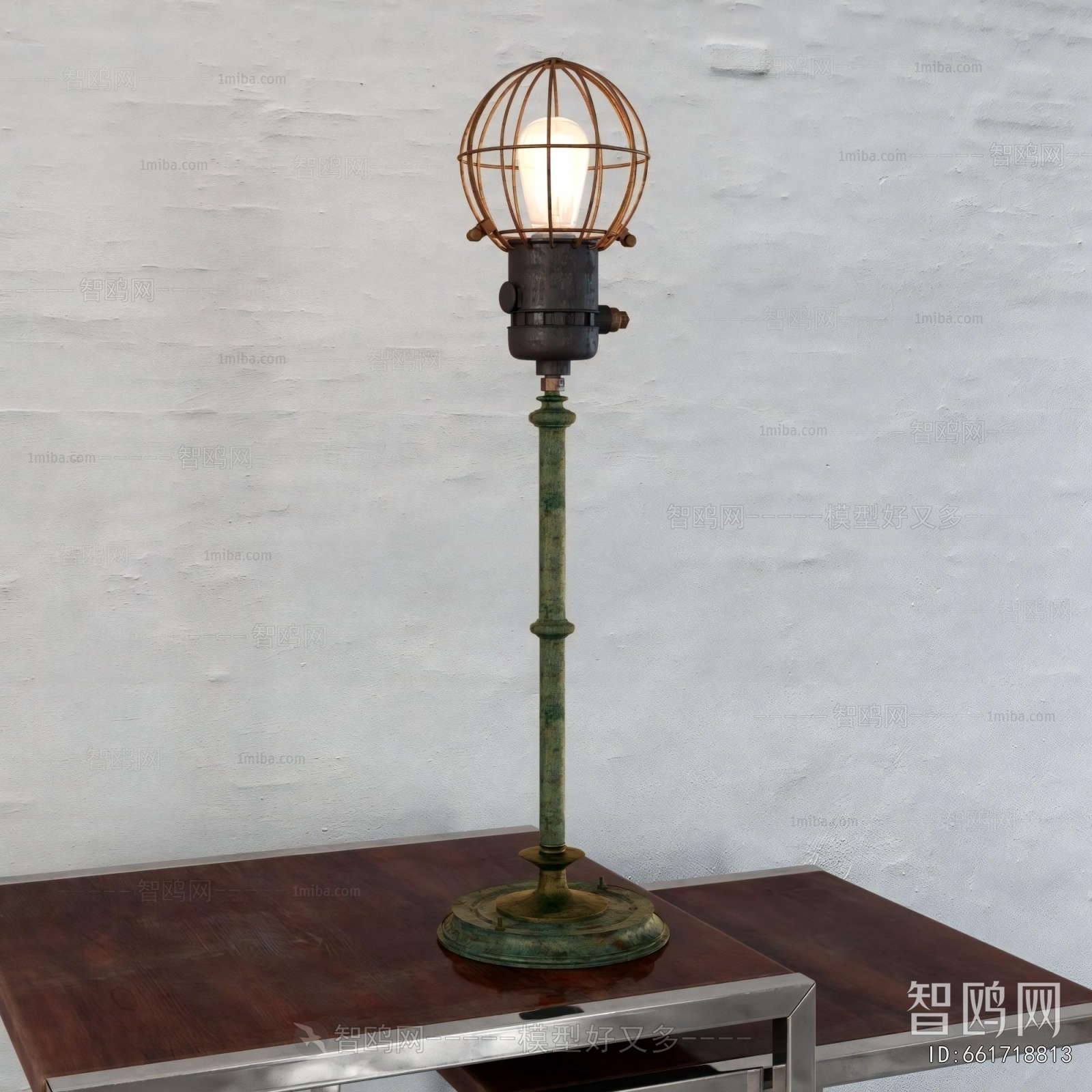 Industrial Style Floor Lamp