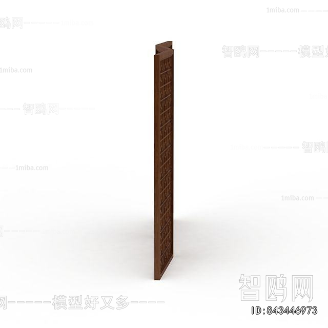 New Chinese Style Wooden Screen Partition