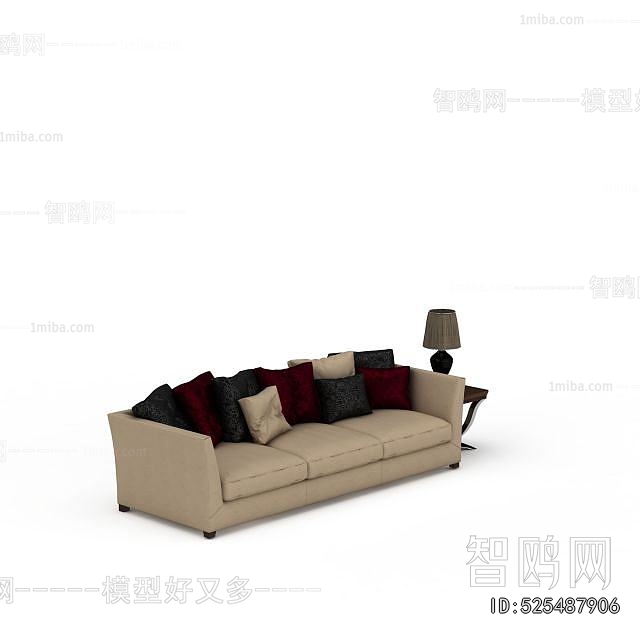 Modern Three-seat Sofa