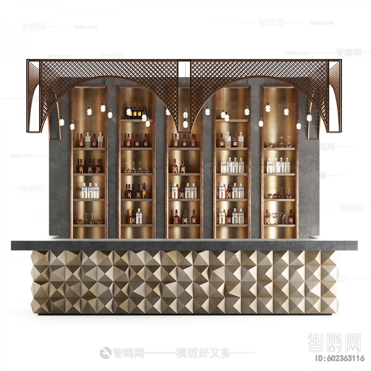 Modern Counter Bar