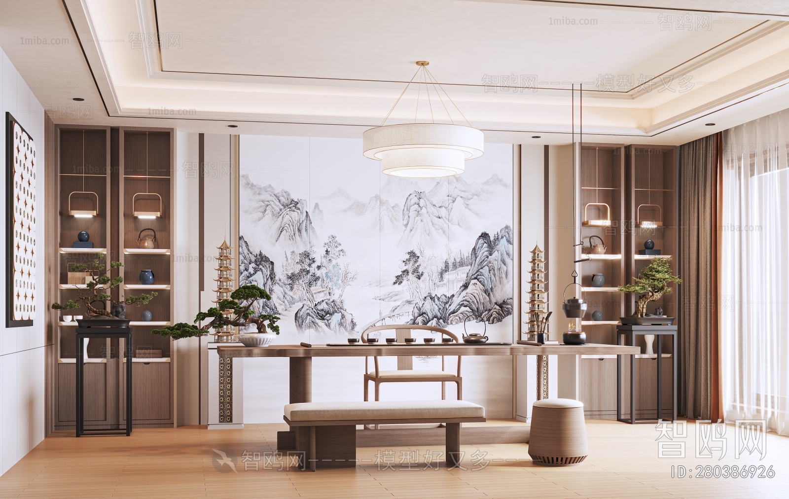 New Chinese Style Tea House